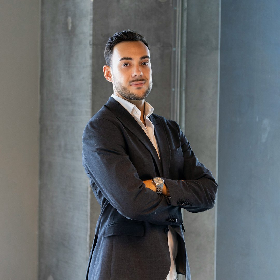 man in business suit
